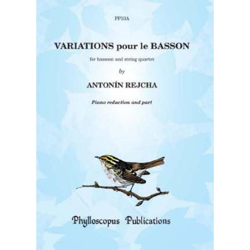 Titelbild für PHYLL -PP33A - VARIATIONS POUR LE BASSON