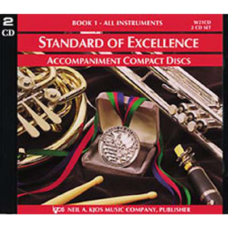 Titelbild für KJOS -W21CD - STANDARD OF EXCELLENCE 1