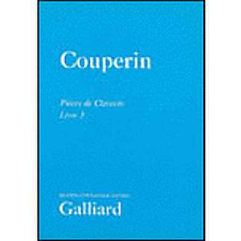 Titelbild für STAINER 8100C - PIECES DE CLAVECIN 3