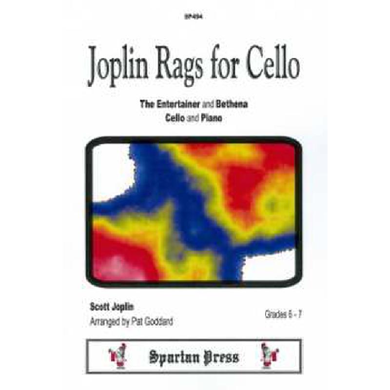 Titelbild für SPARTAN 494 - JOPLIN RAGS FOR CELLO