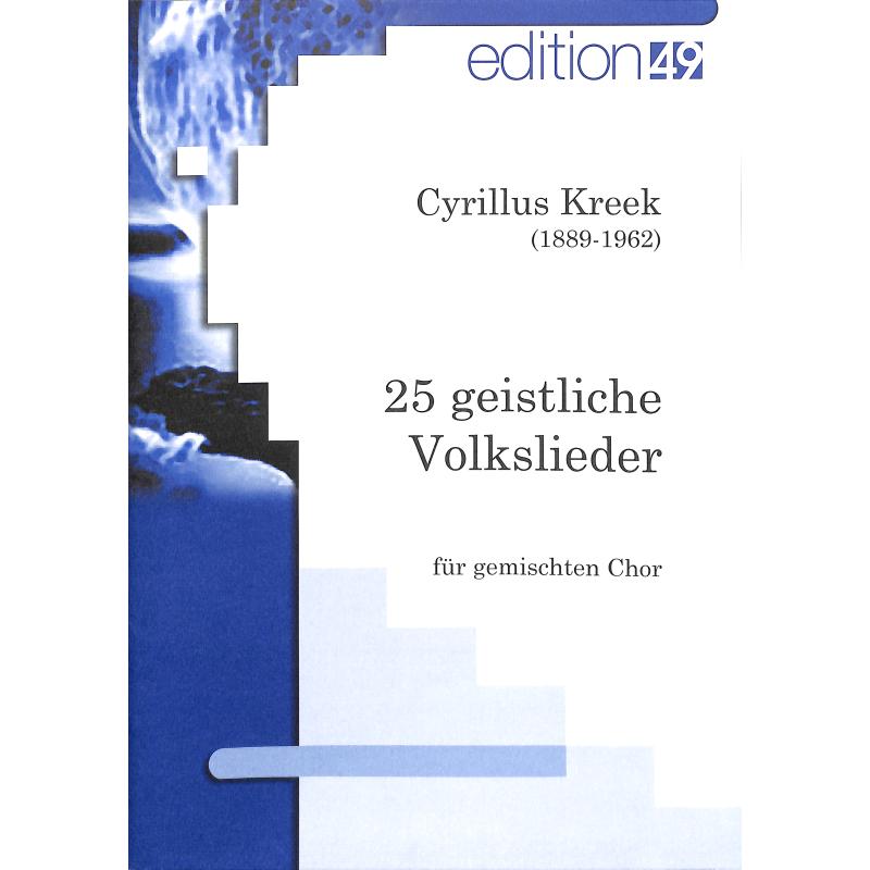 Titelbild für EDIT 90259-00 - 25 GEISTLICHE VOLKSLIEDER