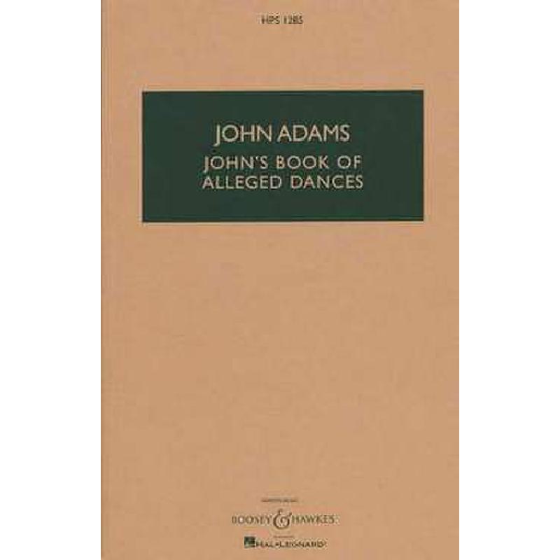 Titelbild für BH 21285 - JOHN'S BOOK OF ALLEGED DANCES