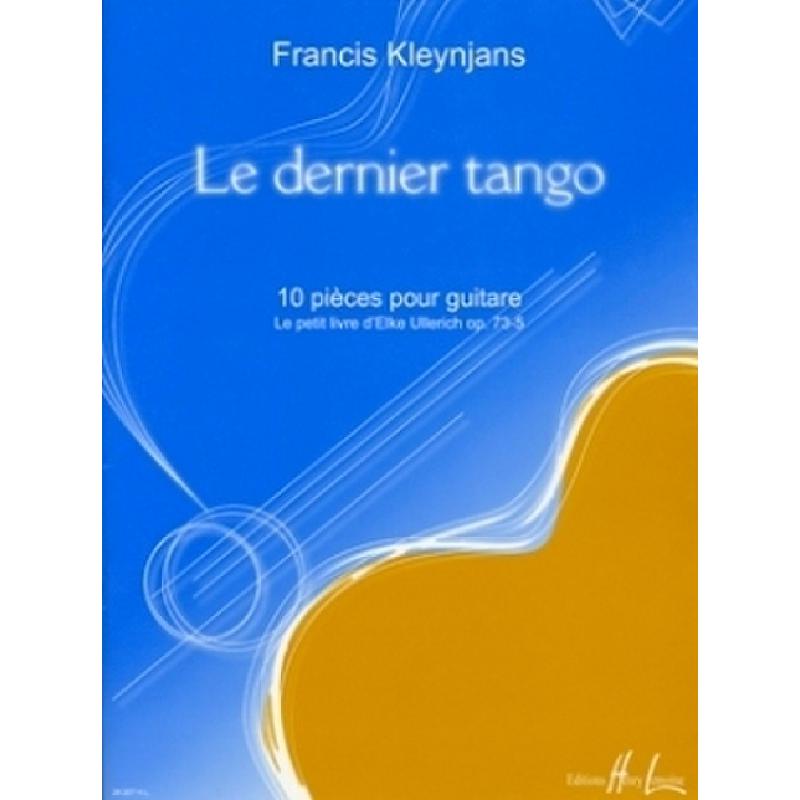 Titelbild für LEMOINE 28207 - LE DERNIER TANGO
