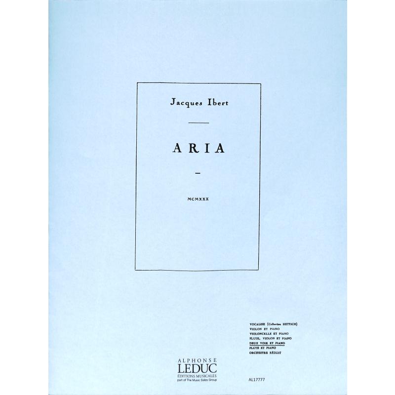 Titelbild für AL 17777 - ARIA