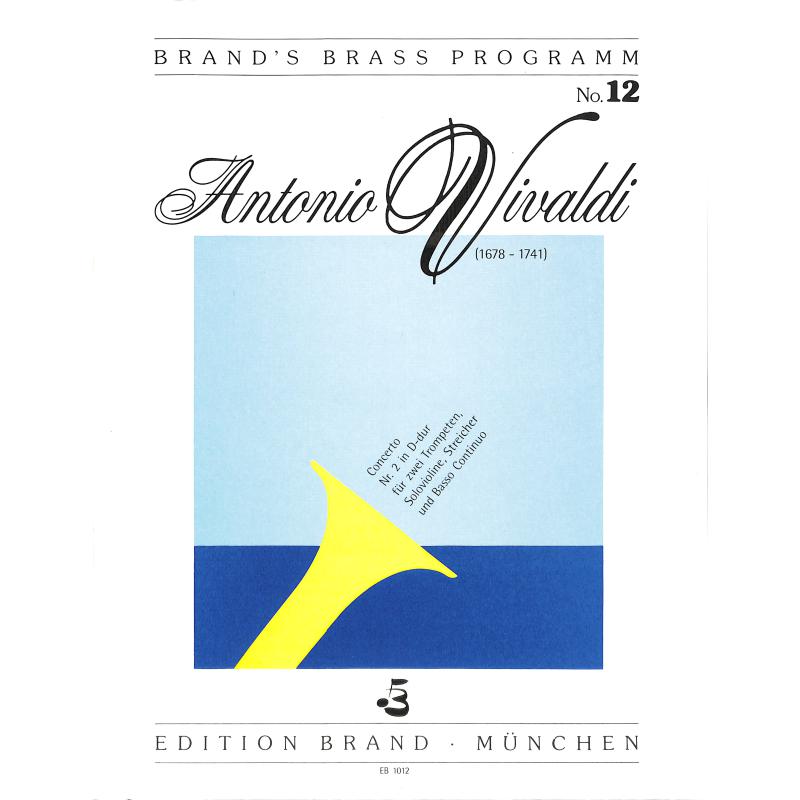 Titelbild für BRAND 1012 - CONCERTO 2 D-DUR