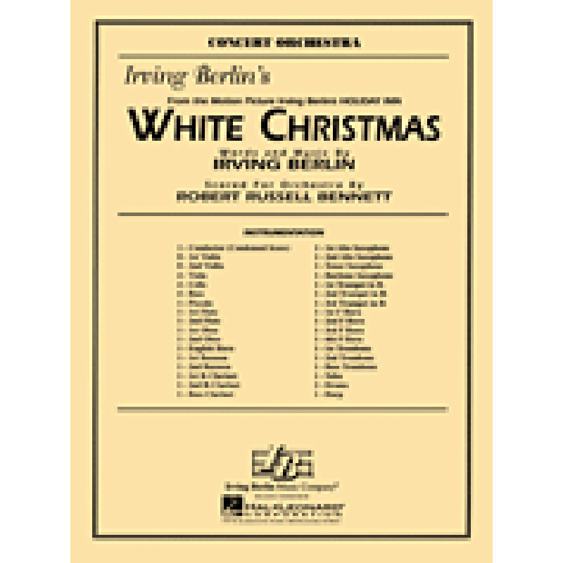 Titelbild für HL 5518 - WHITE CHRISTMAS