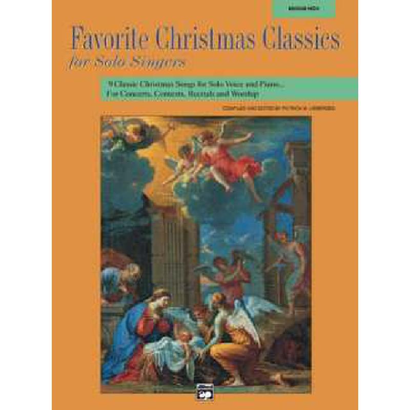 Titelbild für ALF 17925 - FAVORITE CHRISTMAS CLASSICS FOR SOLO SINGERS
