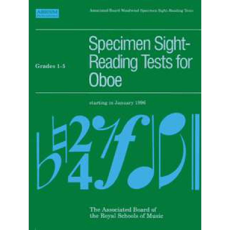 Titelbild für ABRSM 8388 - SPECIMEN SIGHT READING TESTS FO