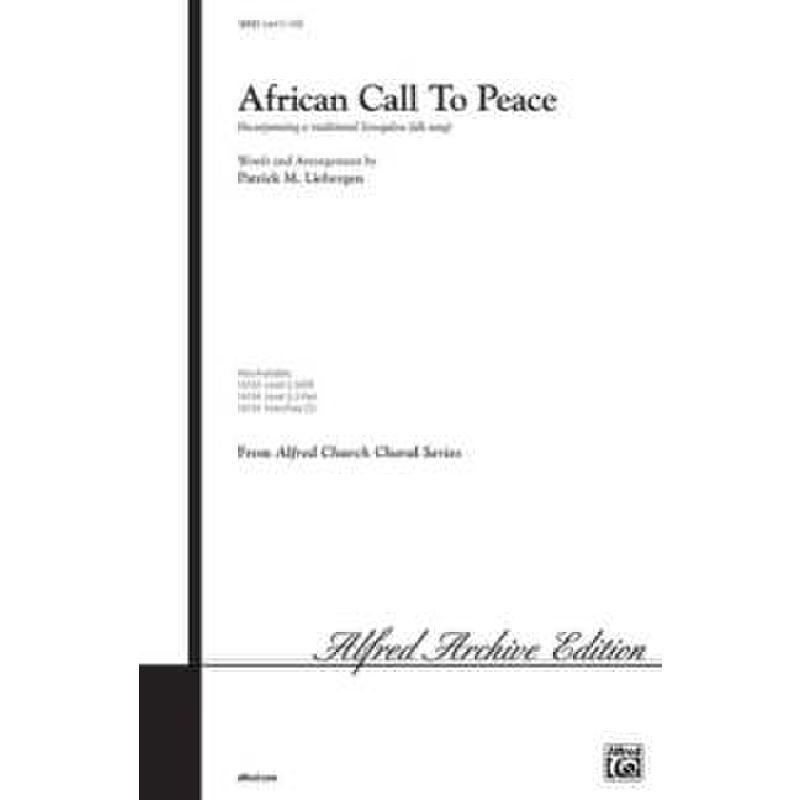 Titelbild für ALF 16153 - AFRICAN CALL TO PEACE