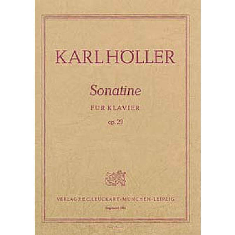 Titelbild für L 10136 - SONATINE OP 29