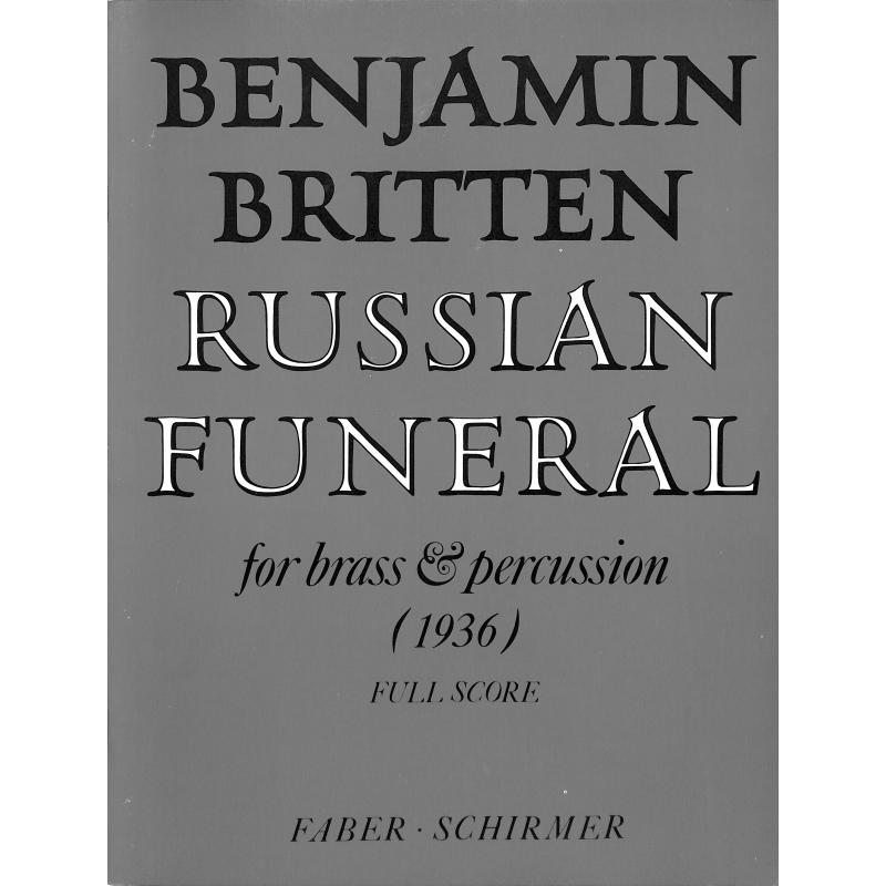 Titelbild für ISBN 0-571-50600-3 - RUSSIAN FUNERAL