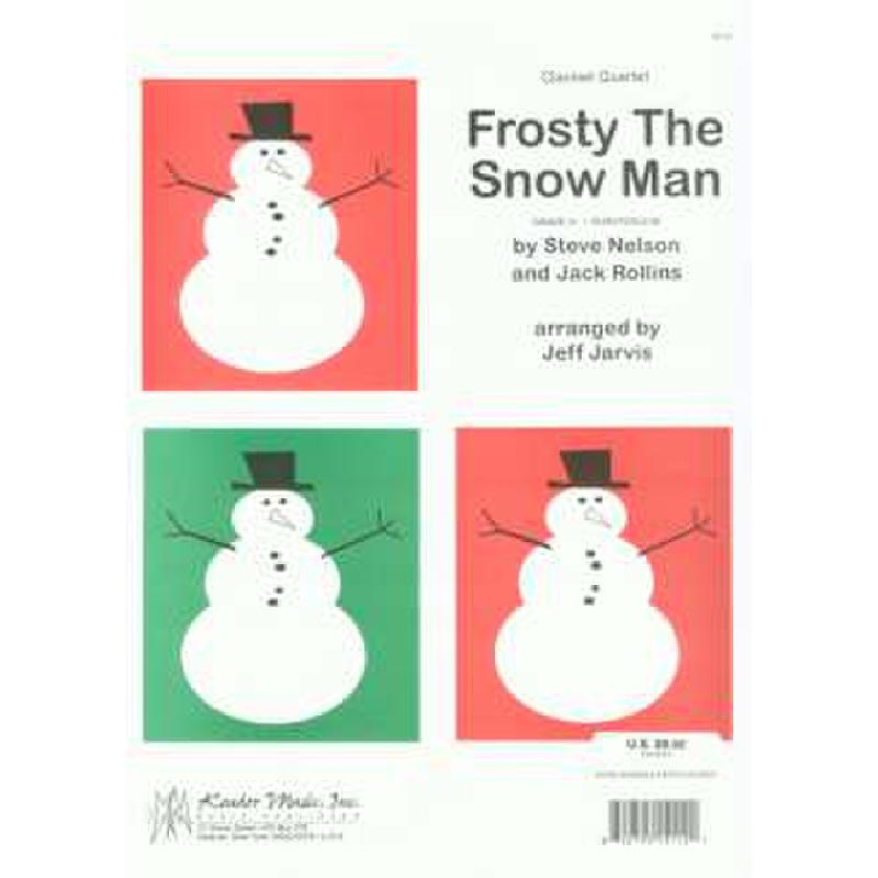Titelbild für KENDOR 15112 - FROSTY THE SNOW MAN