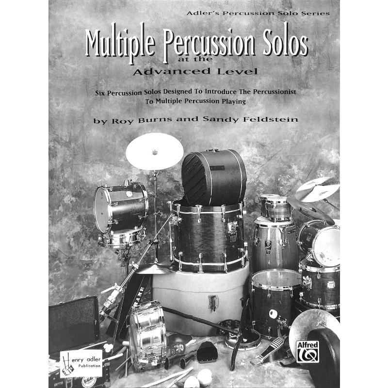Titelbild für HAB 00096 - MULTIPLE PERCUSSION SOLOS AT THE ADVANCED LEVEL