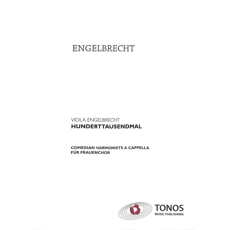 Titelbild für TONOS 70028-002 - HUNDERTTAUSENDMAL - COMEDIAN HARMONISTS A CAPPELLA