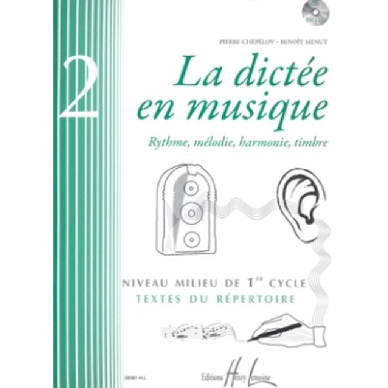 Titelbild für LEMOINE 28381 - LA DICTEE EN MUSIQUE 2