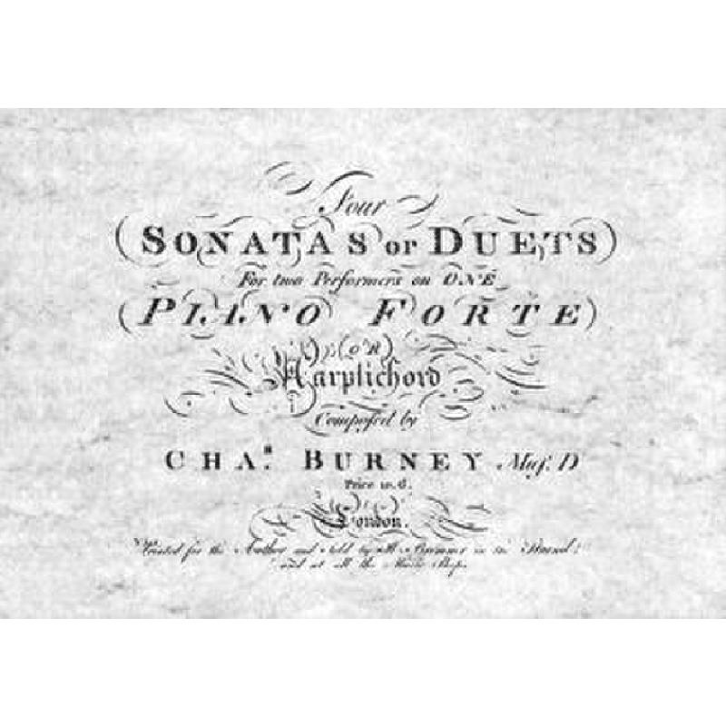 Titelbild für M 18105 - SONATAS OR DUETS