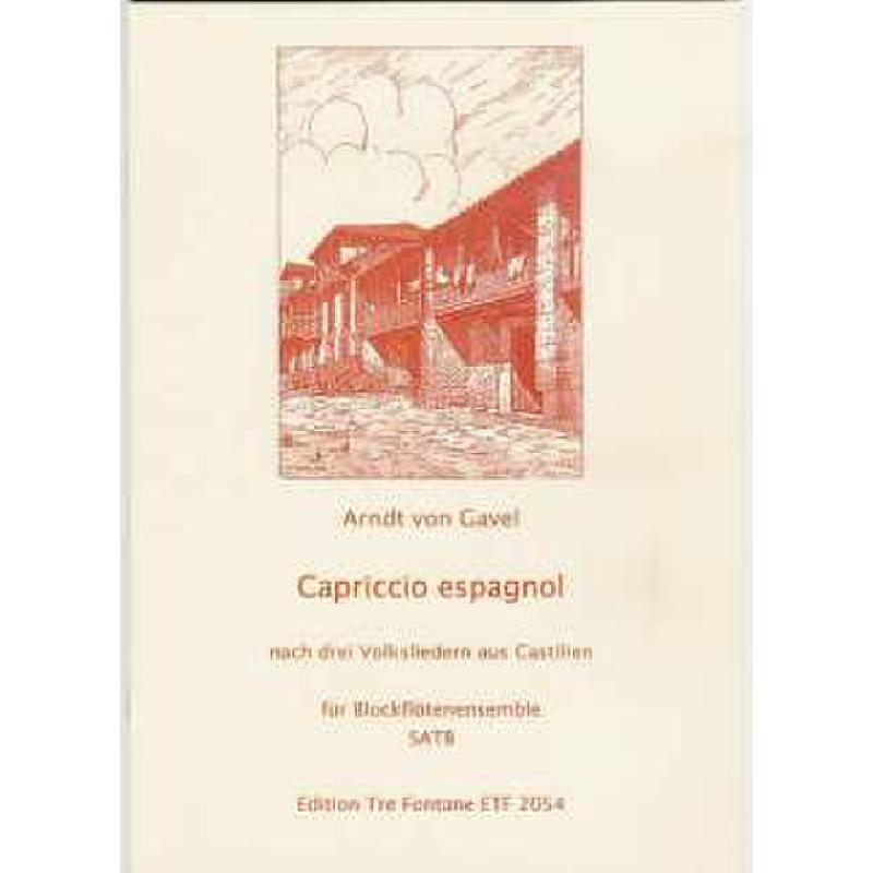 Titelbild für ETF 2054 - CAPRICCIO ESPAGNOL NACH 3 VOLKSLIEDERN AUS CASTILIEN