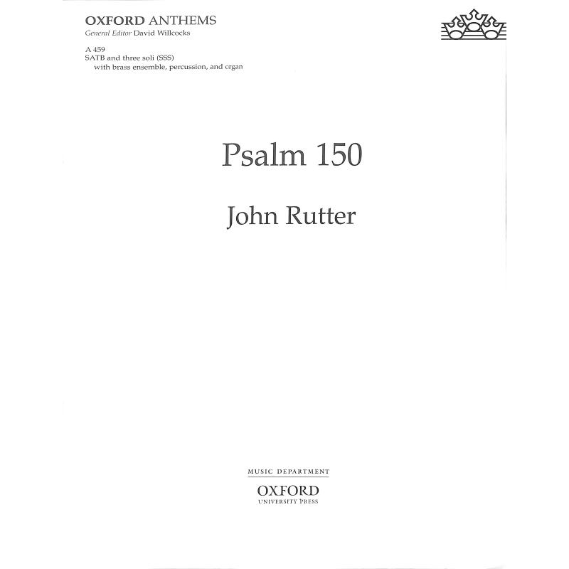 Titelbild für ISBN 0-19-350513-4 - PSALM 150 - SOLI GCH BRASS ENSE