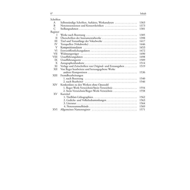 Titelbild für HN 2206 - THEMATISCH CHRONOLOGISCHES VERZEICHNIS DER WERKE