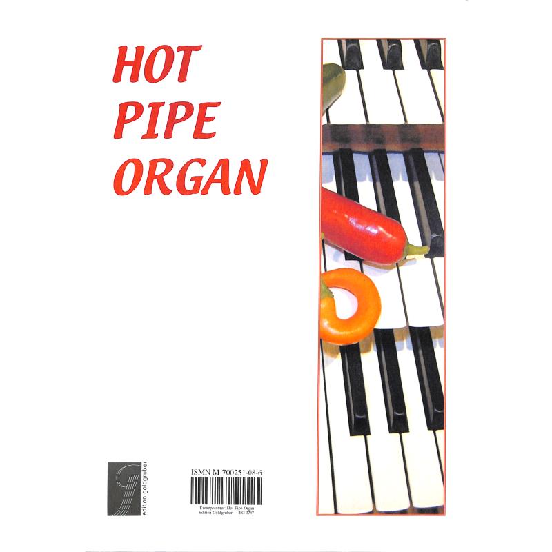 Notenbild für GOLDGRUBER 3707 - HOT PIPE ORGAN 1