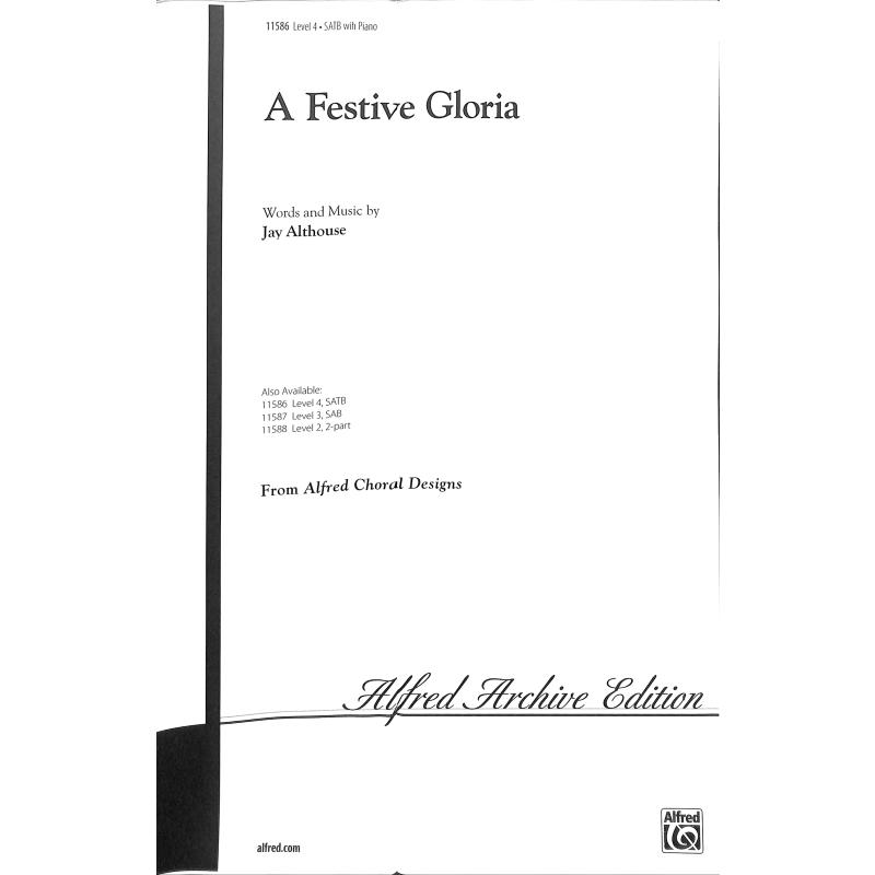 Titelbild für ALF 11586 - A FESTIVE GLORIA