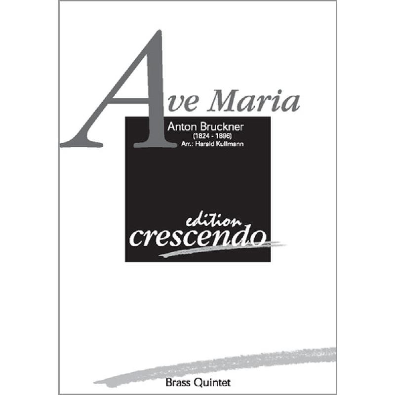 Titelbild für CRESCENDO -ECR9807 - Ave Maria