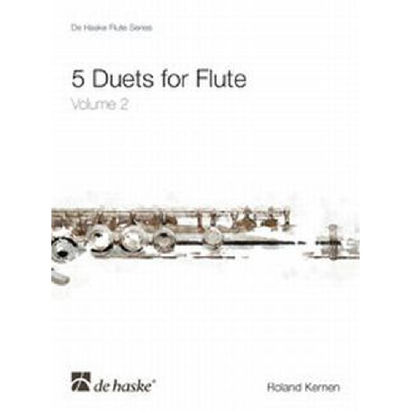 Titelbild für HASKE 1084467 - 5 DUETS FOR FLUTE 2