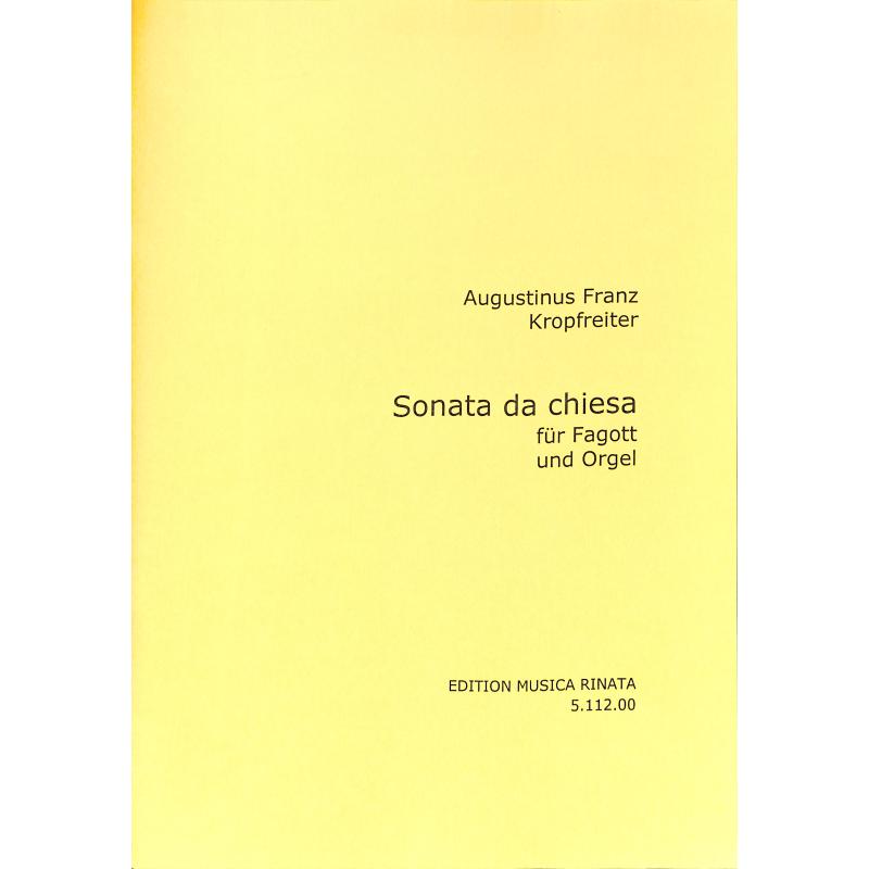 Titelbild für RINATA 5112-00 - SONATA DA CHIESA