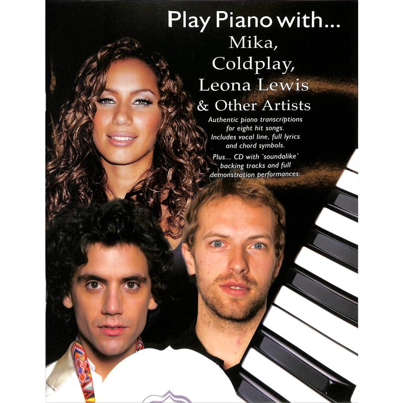 Titelbild für MSAM 995302 - PLAY PIANO WITH MIKA COLDPLAY LEONA LEWIS + OTHER ARTISTS