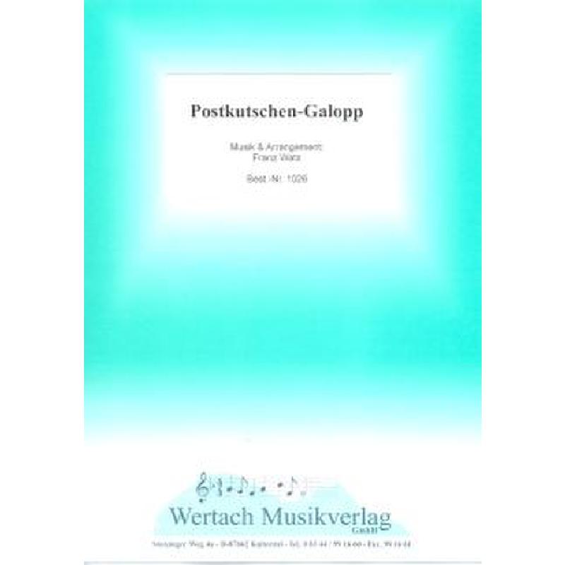 Titelbild für WERTACH 1026 - POSTKUTSCHEN GALOPP