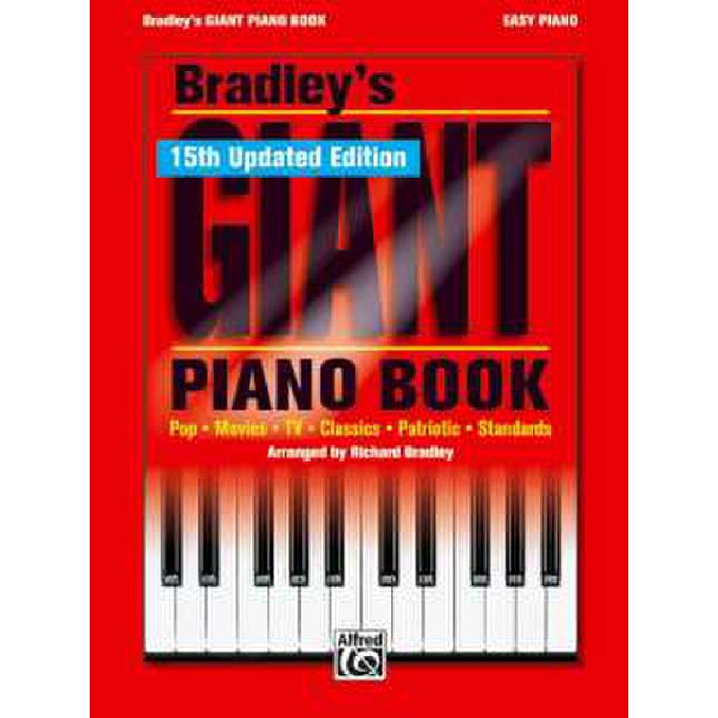 Titelbild für ALF 27645 - BRADLEY'S GIANT PIANO BOOK