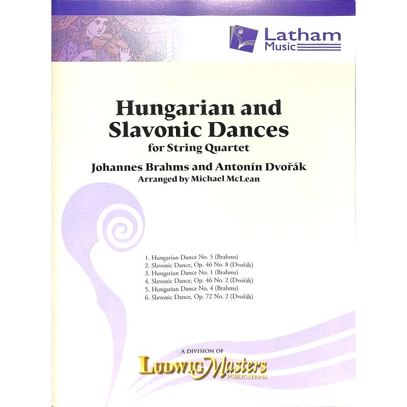 Titelbild für LATHAM 703400 - HUNGARIAN + SLAVONIC DANCES