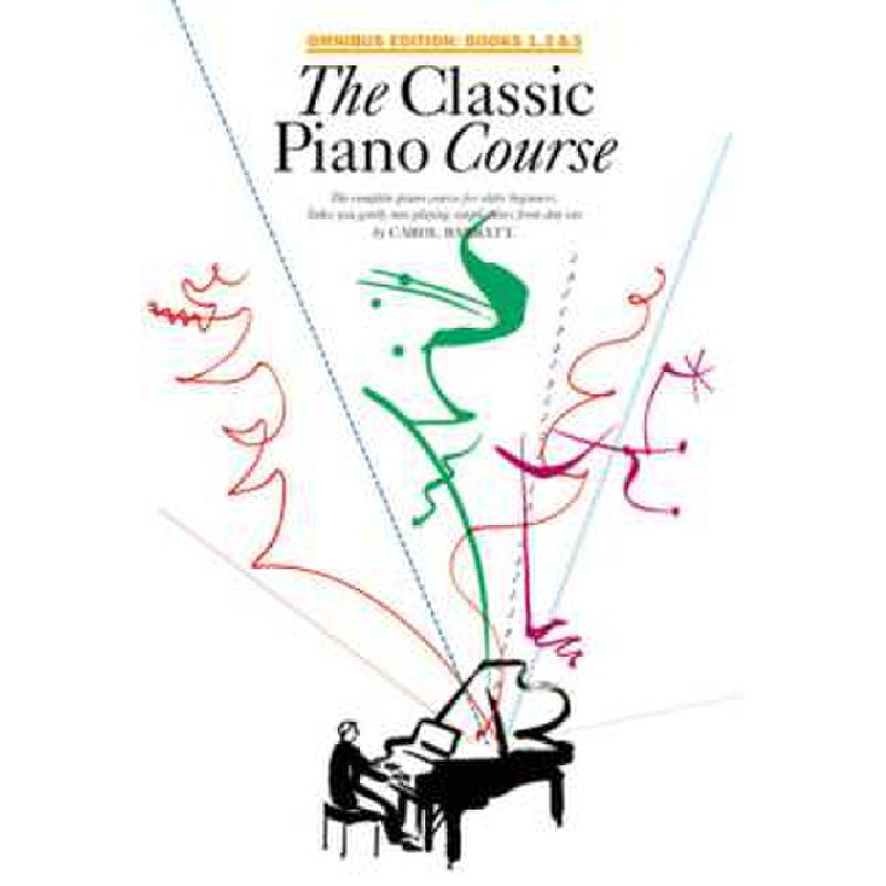 Titelbild für CH 63591 - THE CLASSIC PIANO COURSE 1-3