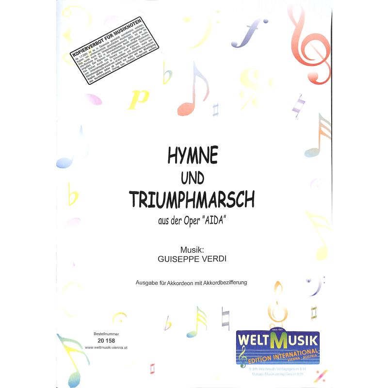 Titelbild für WM 20158 - HYMNE + TRIUMPHMARSCH (AIDA)