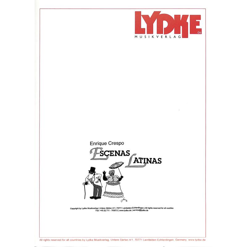 Titelbild für LYDKE 0-170 - ESCENAS LATINAS
