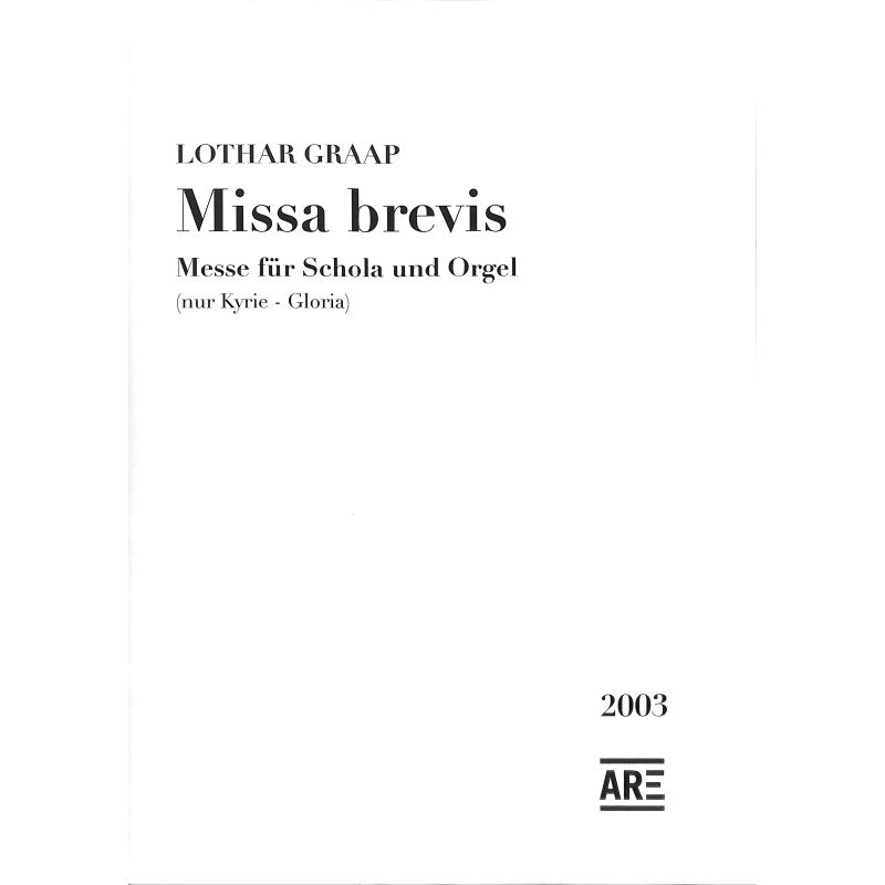 Titelbild für ARE 7599 - MISSA BREVIS