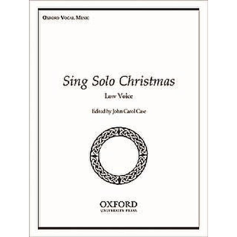 Titelbild für 978-0-19-385198-6 - SING SOLO CHRISTMAS