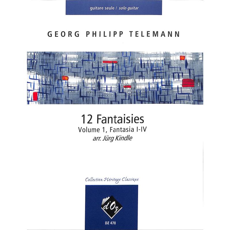 Titelbild für DOZ 478 - 12 FANTASIEN 1 (NR 1-4)