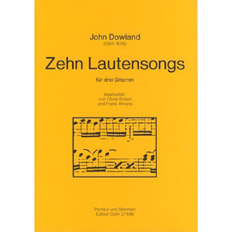 Titelbild für DOHR 27446 - 10 LAUTENSONGS