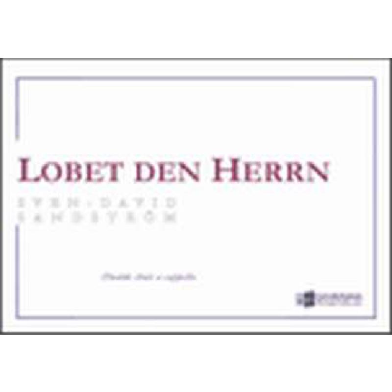 Titelbild für GEHRMAN 10460 - LOBET DEN HERREN (2003)
