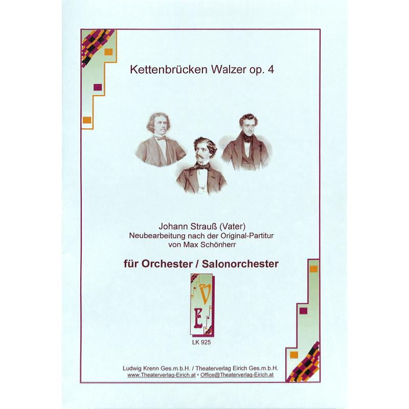 Titelbild für KRENN 925-1 - Kettenbrücken Walzer op 4