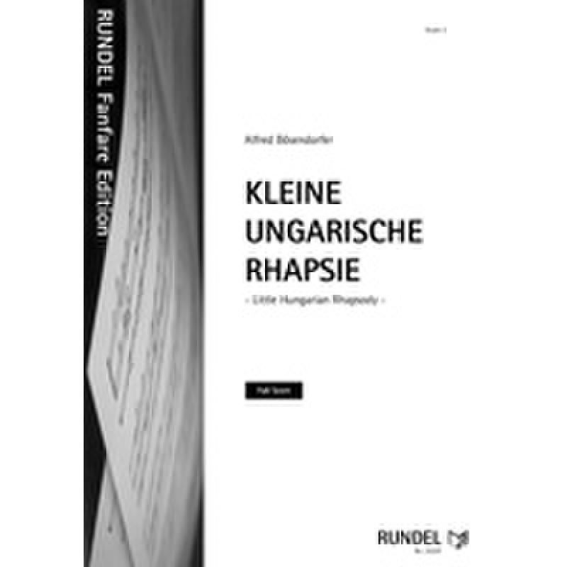 Titelbild für RUNDEL 2020-AK-ST - KLEINE UNGARISCHE RHAPSODIE