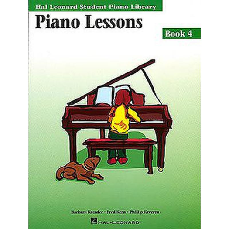 Titelbild für HL 298026 - PIANO LESSONS 4