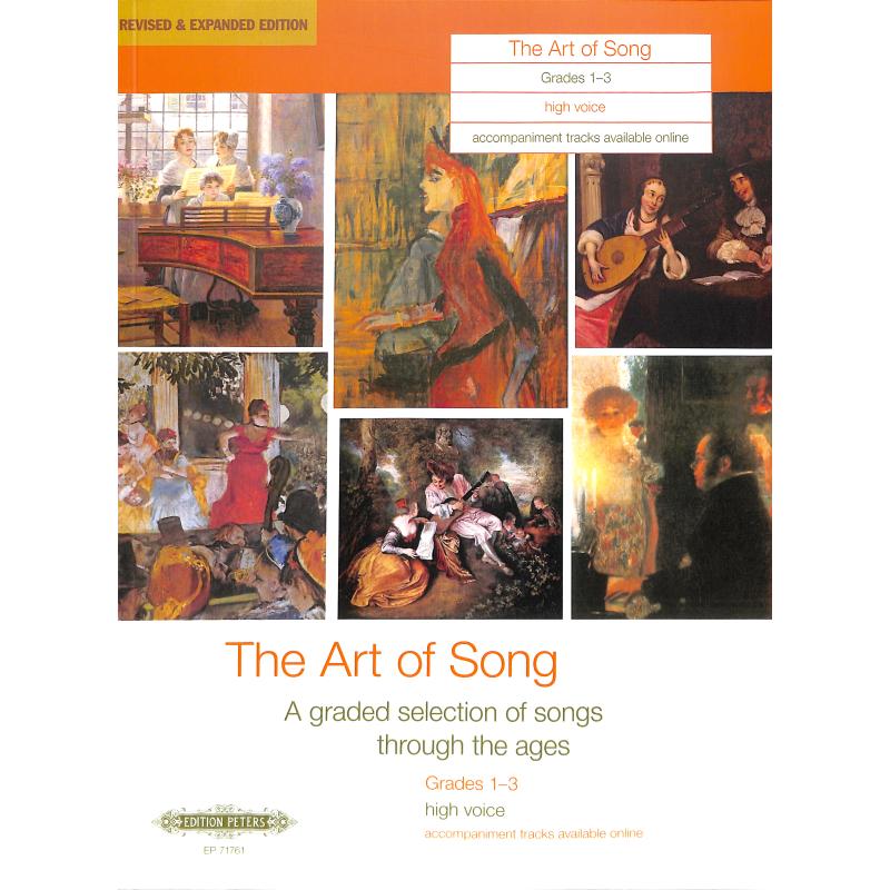 Titelbild für EP 71761 - THE ART OF SONG - GRADES 1-3 (REVISED EDITION)