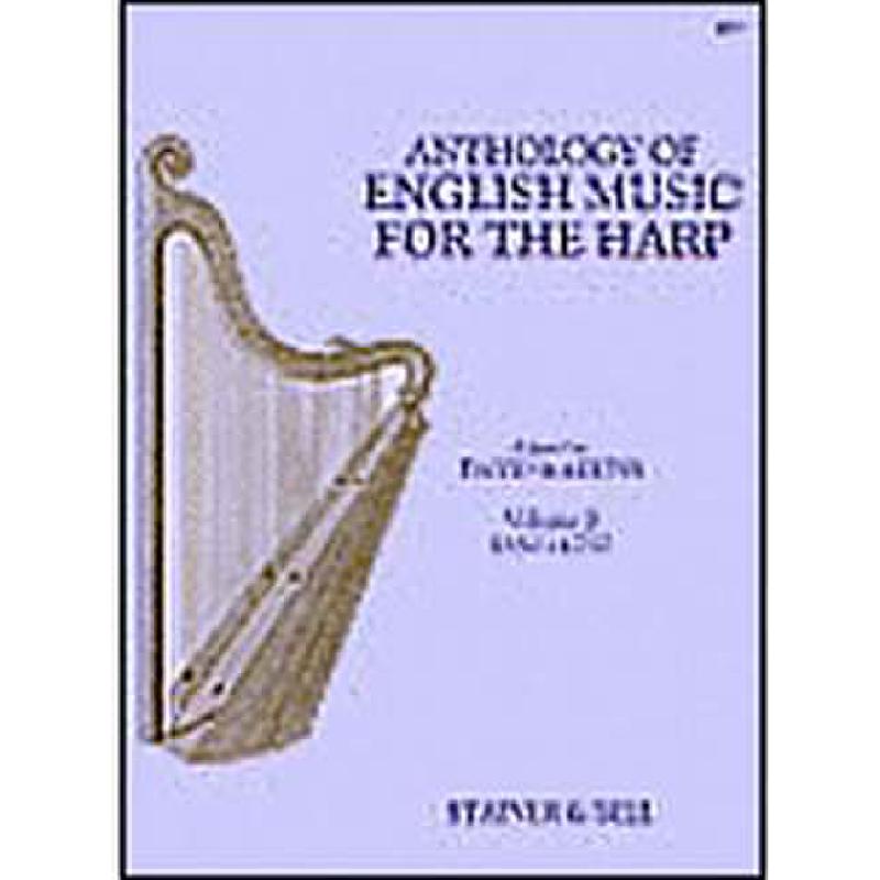Titelbild für STAINER -H140 - ANTHOLOGY OF ENGLISH MUSIC FOR THE HARP 2 (1650-1750)