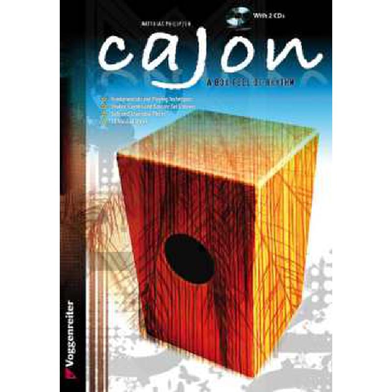 Titelbild für VOGG 0677-5 - CAJON - A BOX FULL OF RHYTHM