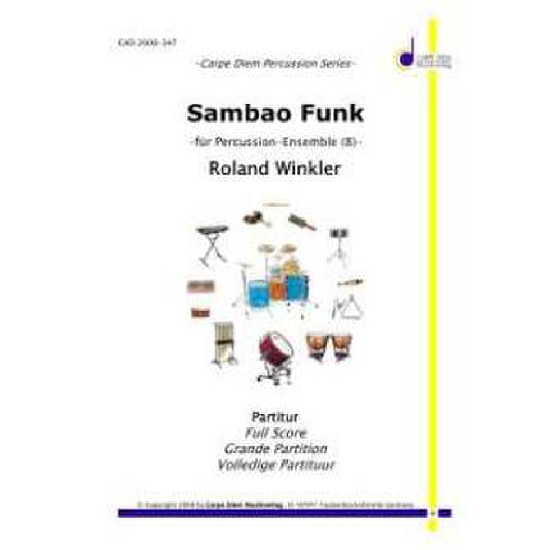 Titelbild für CARPE 2008-347 - SAMBAO FUNK