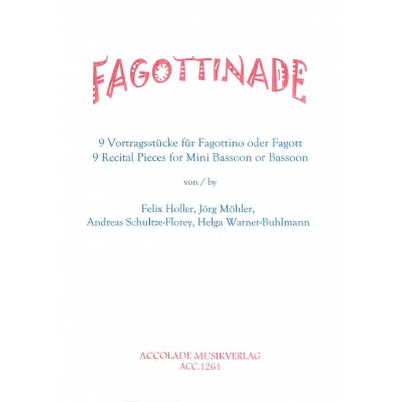 Titelbild für ACCOLADE 1261 - FAGOTTINADE
