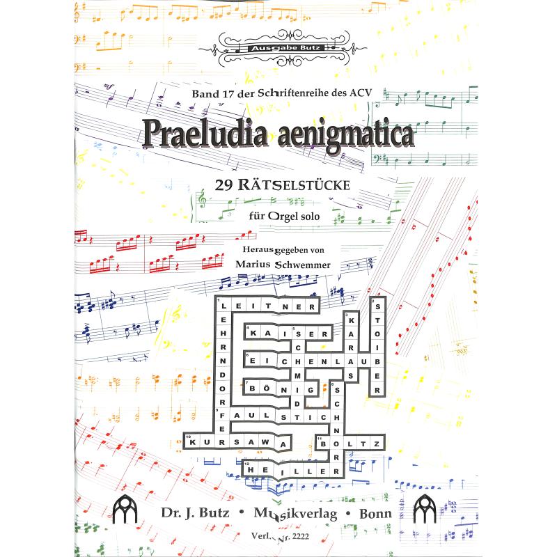 Titelbild für BUTZ 2222 - PRAELUDIA AENIGMATICA