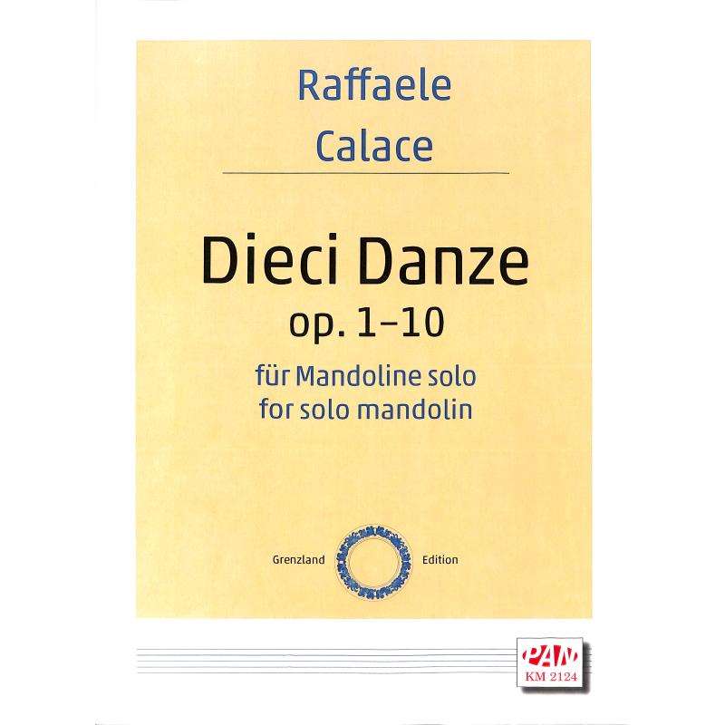 Titelbild für GVH -KM2124 - 10 DANZE OP 1-10
